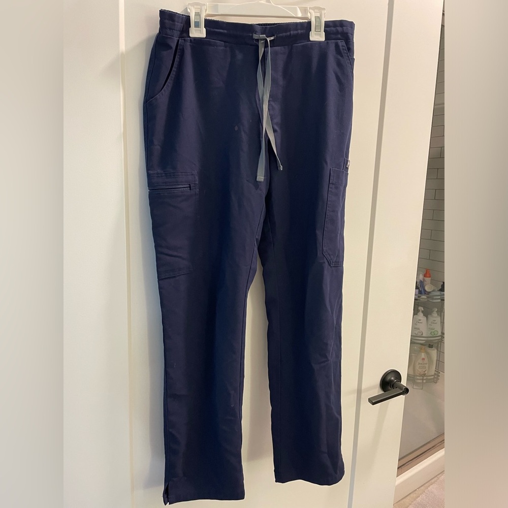 Figs Women Navy Zola Scrub Pants S/P